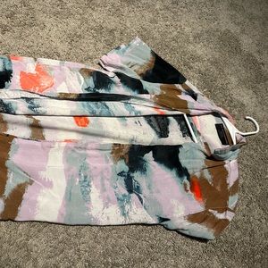 Colorful button down